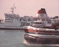 SRN4 Sir Christopher (GH-2008) with Hoverspeed